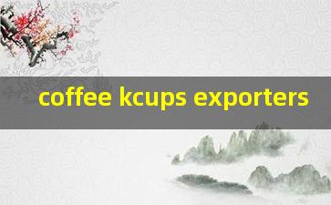 coffee kcups exporters